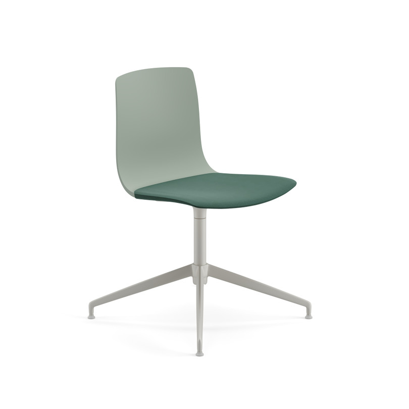 Aava 02 chair with swivel trestle on feet | Arper GB